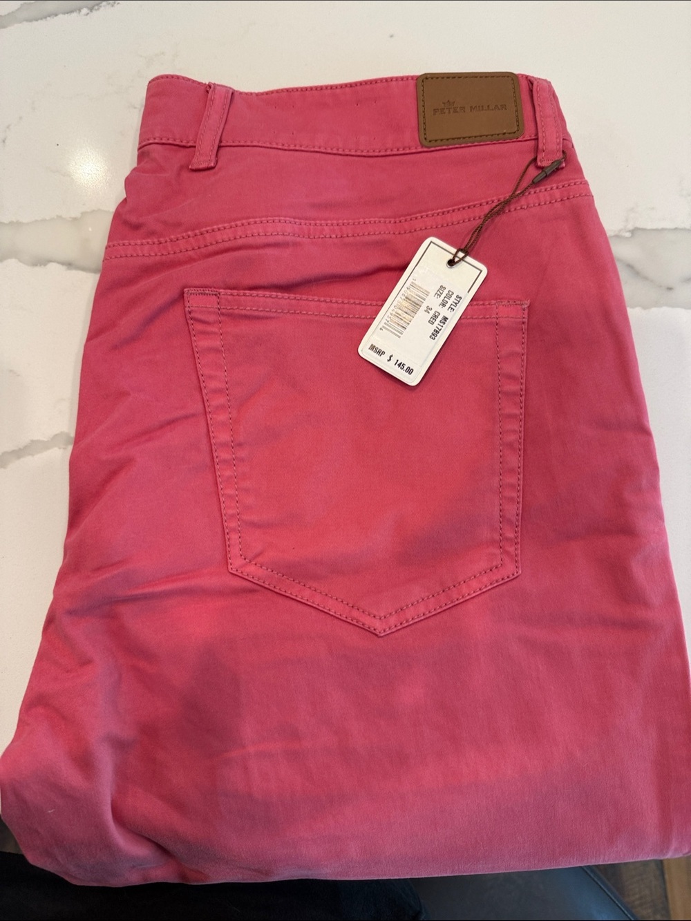 Peter Millar Vintage Rose Straight Jeans